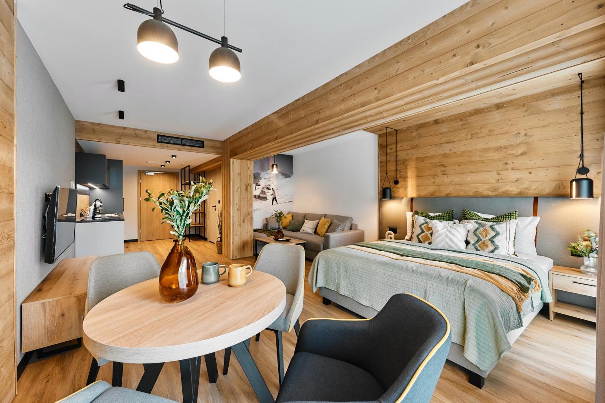 Tatra Nest Apartamenty - Jacuzzi, Sauna! เบียวีดูนาเยซ ภายนอก รูปภาพ