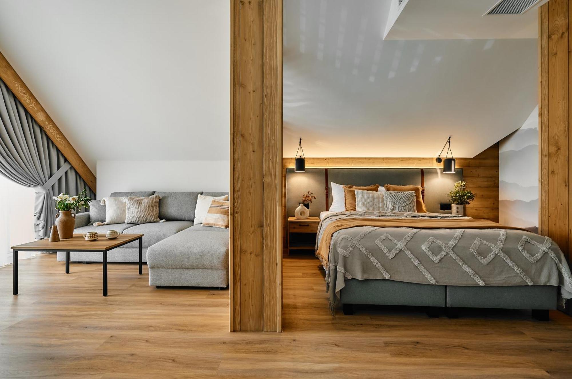 Tatra Nest Apartamenty - Jacuzzi, Sauna! เบียวีดูนาเยซ ภายนอก รูปภาพ